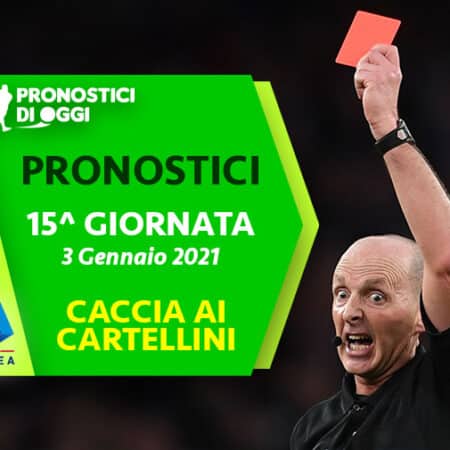 Serie A, il Video Pronostico della quindicesima giornata: caccia ai cartellini!